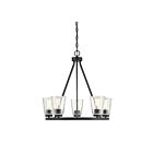 Lustre Savoy House Calhoun 1-1021-5-89 5 Lumières 300W Noir mat
