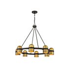 Savoy House 1-1152-8-333 Andover 8-Luminaires 40W Bronze méditerranéen Incandescente/LED Lustre