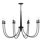 Savoy House Stonecrest 1-1202-8-89 8-Lumières 480W Noir mat Suspendu