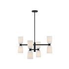 Savoy House 1-1248-8-89 Baldwin 8-Luminaires 60W Noir mat Incandescente/LED Lustre