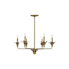 Savoy House 1-1260-6-339 Strathmore 6-Luminaires 60W Patine antique Incandescente/LED Lustre