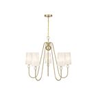 Savoy House 1-1350-5-127 Sheldon 5-Luminaires 60W Laiton noble Incandescente/LED Lustre