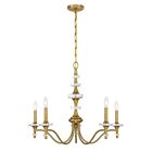 Savoy House 1-1361-5-322 5-Lumières 300W Laiton chaud Lustre