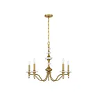 Savoy House 1-1361-5-322 5-Lumières 300W Laiton chaud Lustre