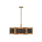 Savoy House 1-1466-6-322 Espacio 6-Luminaires 60W Laiton chaud Incandescente/LED Lustre