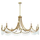 Lustre Savoy House Kameron 1-1805-10-322 10 Lumières 600W Laiton chaud