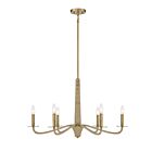 Lustre Savoy House Cannon 1-1824-6-320 6 Lumières 360W Laiton chaud et corde