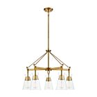 Lustre Savoy House Lakewood 1-1832-5-322 5 Lumières 300W Laiton chaud