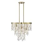 Lustre Savoy House Livorno 1-1846-4-127 4 Lumières 240W Laiton noble