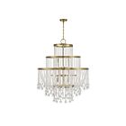 Savoy House Luna 1-1868-15-322 15-Lumières 900W Laiton chaud Lustre