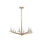 Savoy House 1-1965-8-60 Judi 8-Luminaires 60W Or vieilli Incandescente/LED Lustre