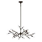 Savoy House 1-2168-6-105 6-Lumières 360W Écorce Lustre