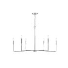 Lustre Savoy House Salerno 1-2221-6-109 6 Lumières 360W Nickel poli