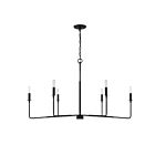 Lustre Savoy House Salerno 1-2221-6-89 6 Lumières 360W Noir mat