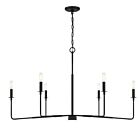 Lustre Savoy House Salerno 1-2221-6-89 6 Lumières 360W Noir mat