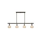 Savoy House 1-2274-4-15 Sheriden 4-Luminaires 60W Bronze méditerranéen Incandescente/LED Lustre