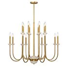 Savoy House Oakhurst 1-2296-16-262 16-Lumières 960W Or antique Suspendu