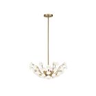 Savoy House 1-2500-4-127 Flores 4-Luminaires 60W Laiton noble Incandescente/LED Lustre