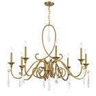 Savoy House Fairchild 1-2702-8-322 8-Lumières 480W Laiton chaud Suspendu