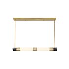 Savoy House 1-2917-1-322 Farrell 1-Luminaire 21W Laiton chaud Lustre avec LED intégrée