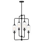 Savoy House 1-3023-4-89 4-Lumières 240W Noir mat Lustre