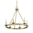 Lustre Savoy House Middleton 1-307-6-322 6 Lumières 360W Laiton chaud