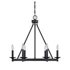 Lustre Savoy House Middleton 1-307-6-89 6 Lumières 360W Noir mat