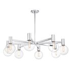 Lustre Savoy House Wright 1-3074-8-11 8 Lumières 480W Noir mat