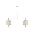Savoy House 1-3403-6-341 Lunara 6-Luminaires 60W Coton Incandescente/LED Lustre