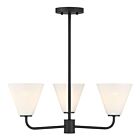 Savoy House 1-4013-3-89 3-Lumières 180W Noir mat Lustre