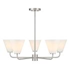 Savoy House 1-4015-5-SN 5-Lumières 300W Nickel satiné Lustre