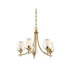 Lustre Savoy House Octave 1-4032-5-322 5 Lumières 300W Laiton chaud