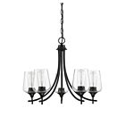Lustre Savoy House Octave 1-4032-5-BK 5 Lumières 300W Noir