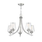 Lustre Savoy House Octave 1-4032-5-SN 5 Lumières 300W Nickel satiné