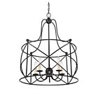 Suspendu Savoy House Seneca 1-4072-5-13 5 Lumières 300W Bronze Anglais