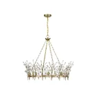 Savoy House 1-4074-8-127 8-Lumières 480W Laiton noble Lustre