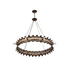 Savoy House Heiress 1-4681-8-102 8-Lumières 480W Bronze Patiné Suspendu