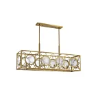 Savoy House 1-5066-8-322 8-Lumières 480W Laiton chaud Lustre