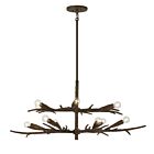 Savoy House 1-5398-12-105 12-Lumières 720W Écorce Lustre