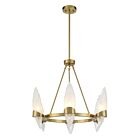 Lustre Savoy House Nouvel 1-5500-6-322 6 Lumières 360W Laiton chaud