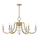 Savoy House 1-5802-6-322 Bergdorf 6-Lumières 360 Watt Laiton chaud Lustre