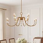 Savoy House 1-5803-12-322 Bergdorf 12-Lumières 720 Watt Laiton chaud Lustre