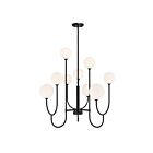 Savoy House 1-5980-9-89 Chester 9-Luminaires 60W Noir mat Incandescente/LED Lustre