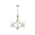 Savoy House 1-5999-5-127 Woodlawn 5-Luminaires 60W Laiton noble Incandescente/LED Lustre