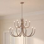 Savoy House Essentials Sorrento 1-6682-15-SN 15-Lumières 900W Nickel satiné Suspendu