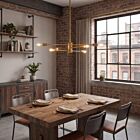 Lustre Savoy House Lyrique 1-7000-6-322 6 Lumières 360W Laiton chaud
