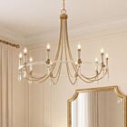 Savoy House Mayfair 1-7712-10-195 10-Lumières 600W Laiton chaud/Chrome Suspendu