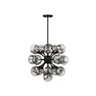 Savoy House 1-7934-16-89 16-Lumières 960W Noir mat Lustre