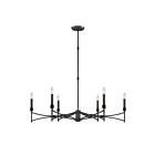 Savoy House 1-8166-6-26 6-Lumières 360W Brume de champagne Lustre