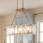 Lustre linéaire Savoy House Genry 1-8203-3-322 3 Lumières 180W Laiton chaud